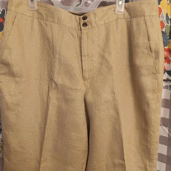Womens Lauren Ralph Lauren linen pants. - Picture 2 of 7